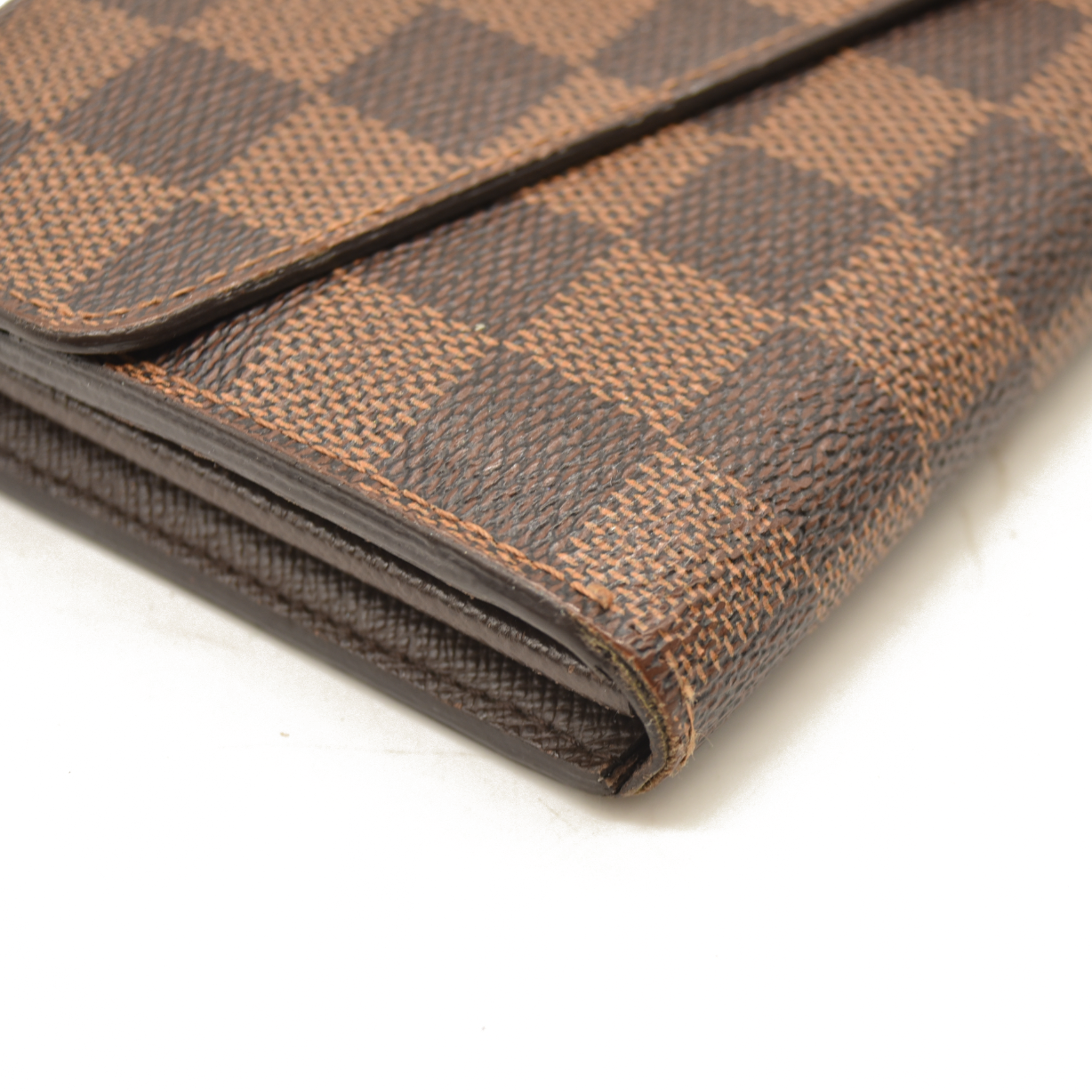 Louis Vuitton  Damier Ebene Sarah Wallet NM CA1114
