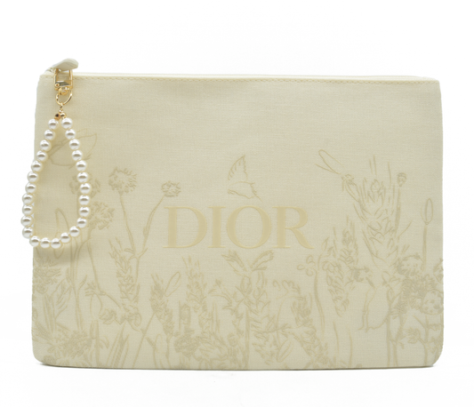 Dior Beauty Spring Flower Clutch Bag Pouch Limited Edition New