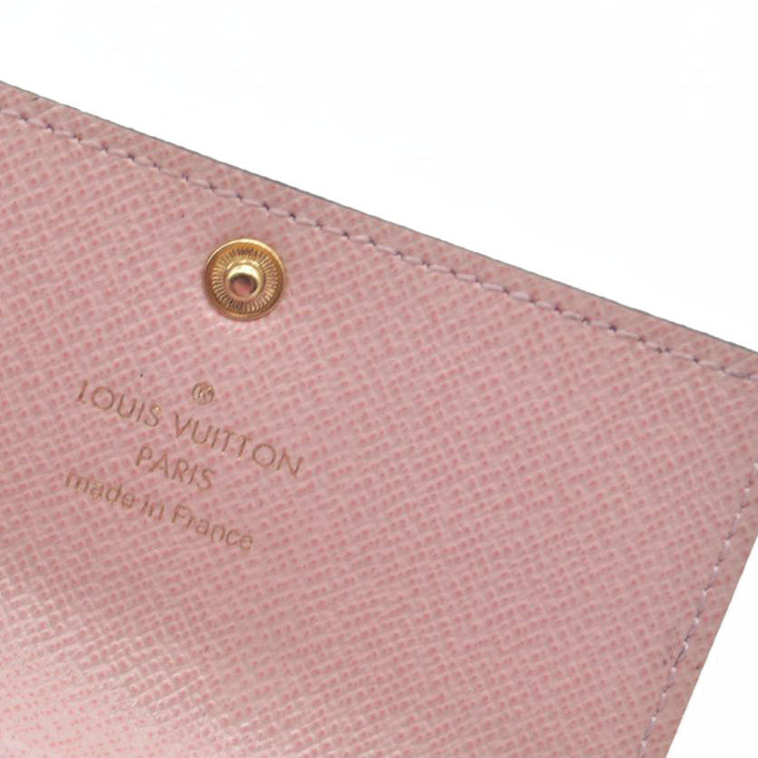 $345 LOUIS VUITTON Monogram Leather Multicles 6 Ring Key Case CT4168