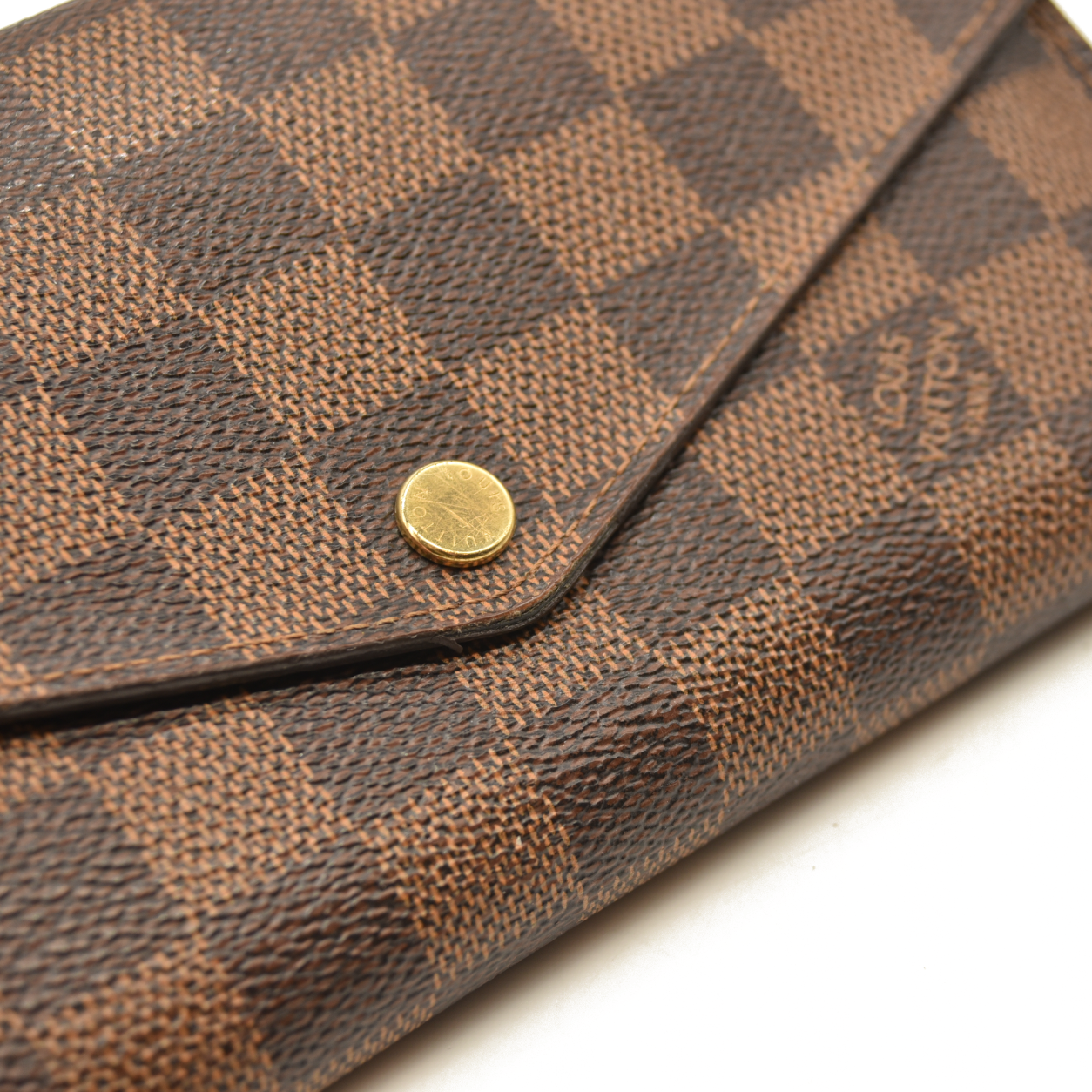 Louis Vuitton  Damier Ebene Sarah Wallet NM CA1114