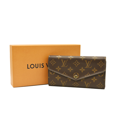 Louis Vuitton  Monogram Sarah Wallet NM Fuchsia SN2168