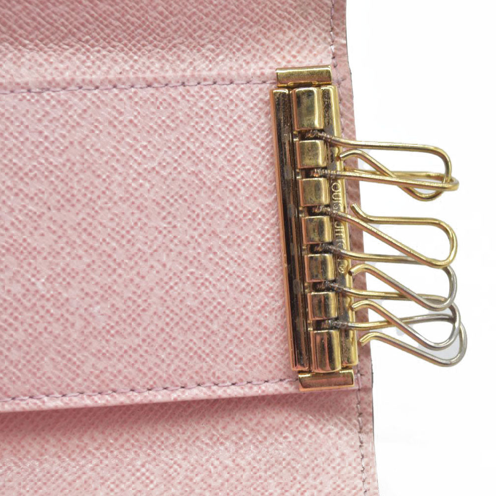 $345 LOUIS VUITTON Monogram Leather Multicles 6 Ring Key Case CT4168