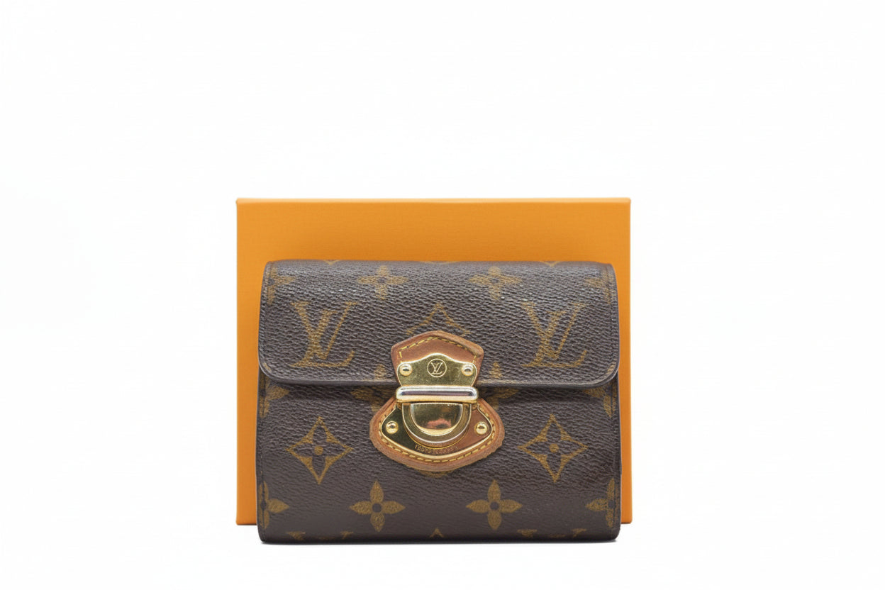 $750 LOUIS VUITTON Monogram Trifold Koala Wallet TA4140