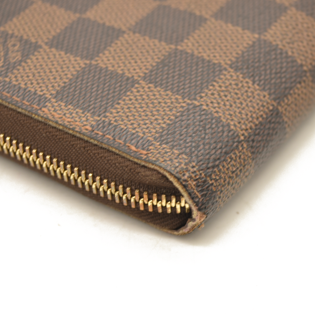 Louis Vuitton  Damier Ebene Zippy Wallet VI0078