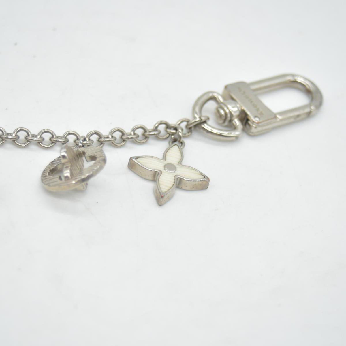 $655 Louis Vuitton Fleur d'Epi Bag Charm Chain