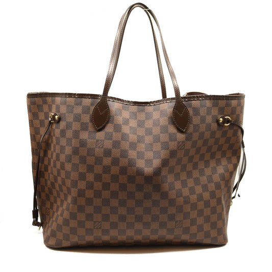 LOUIS VUITTON Damier Ebene Neverfull GM