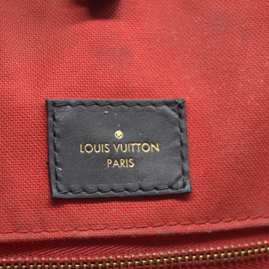 $3300 Louis Vuitton Monogram Reverse Giant OnTheGo MM AUCTION