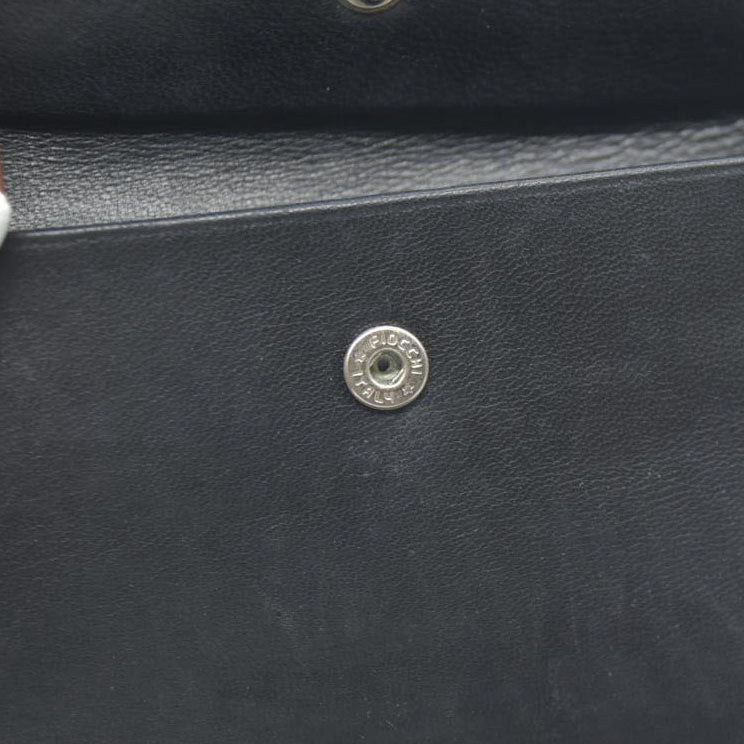 PRADA Logo Plate Nylon Trifold Wallet Beige