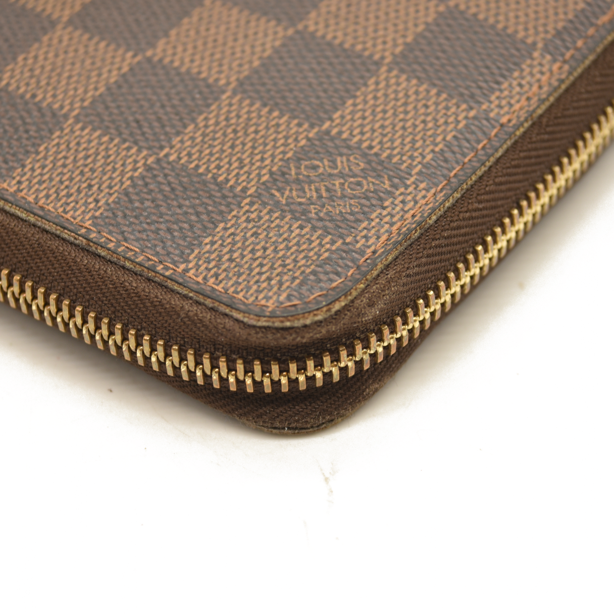 Louis Vuitton  Damier Ebene Zippy Wallet VI0078