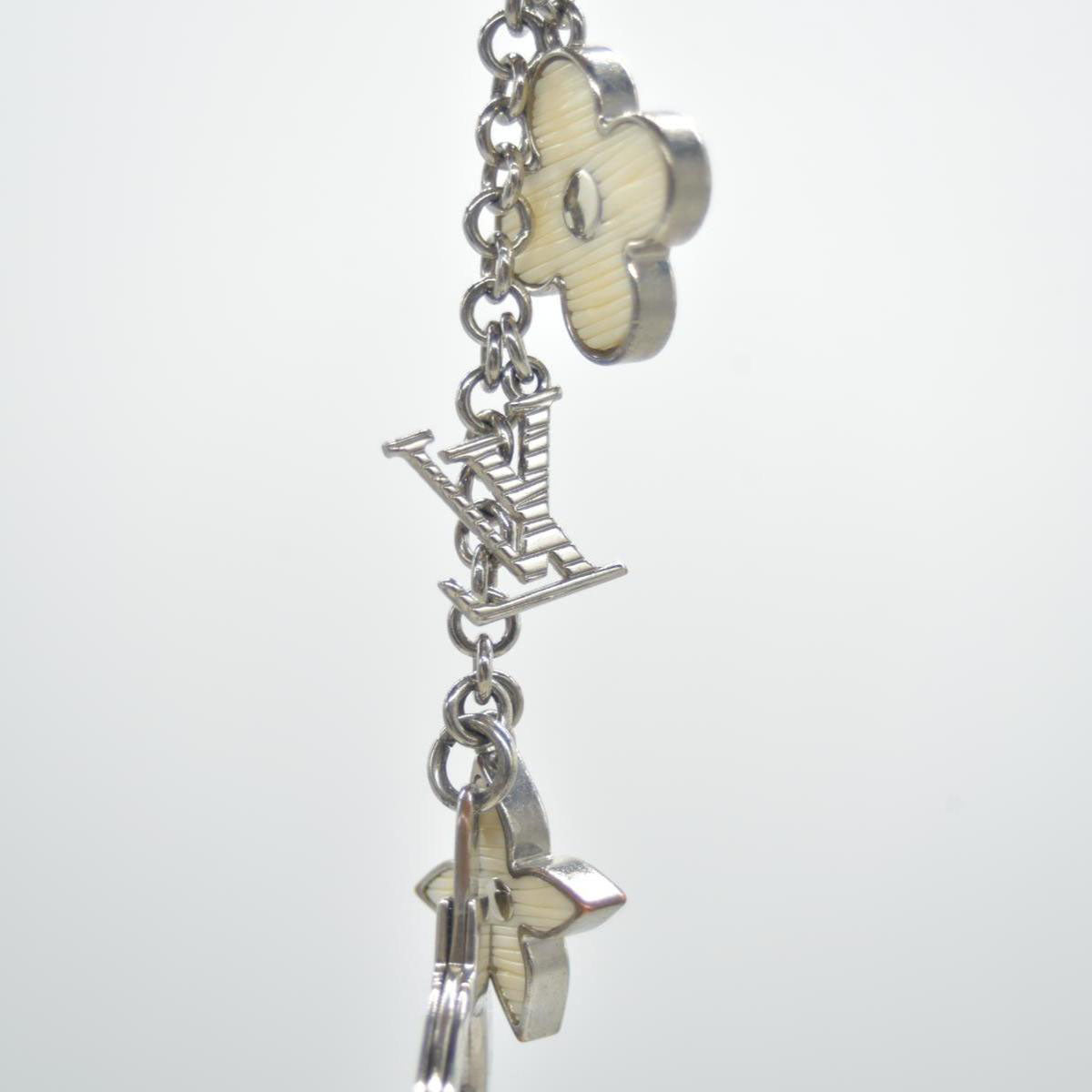 $655 Louis Vuitton Fleur d'Epi Bag Charm Chain