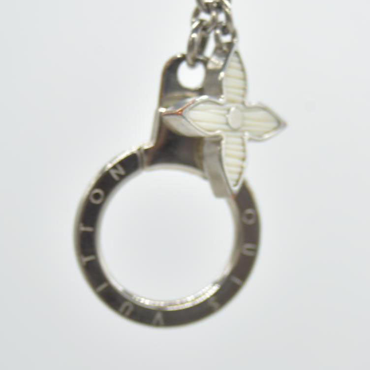 $655 Louis Vuitton Fleur d'Epi Bag Charm Chain