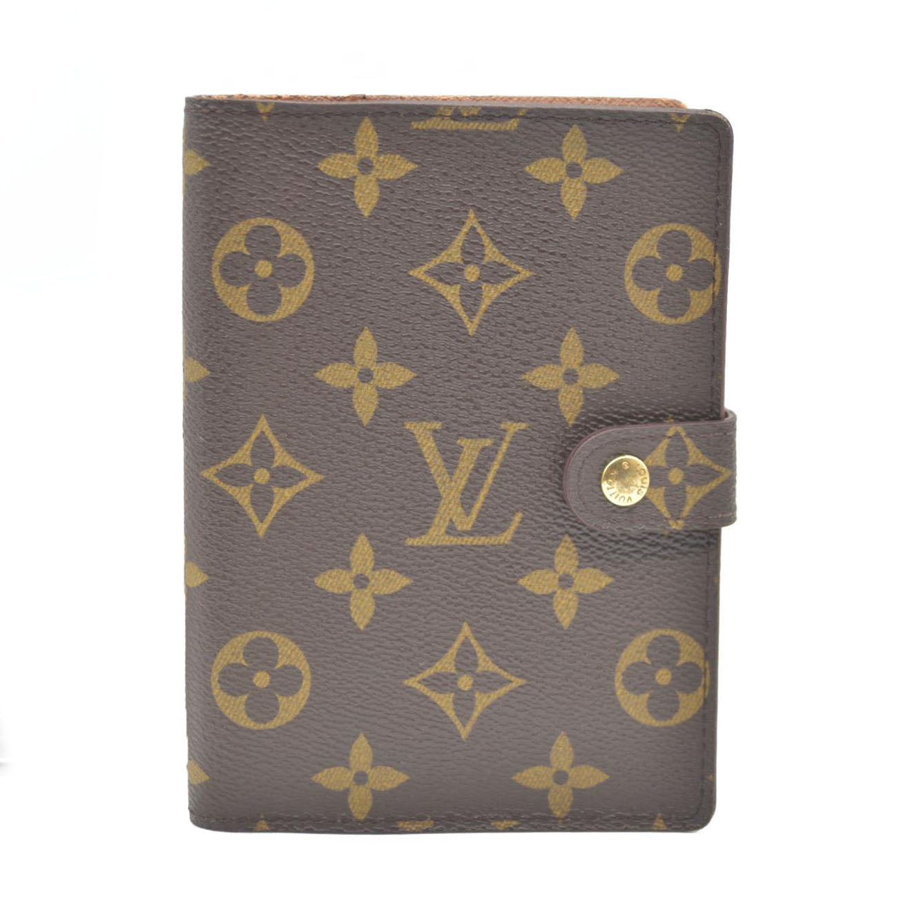 Louis Vuitton Monogram Agenda PM Notebook Cover Brown CA0938