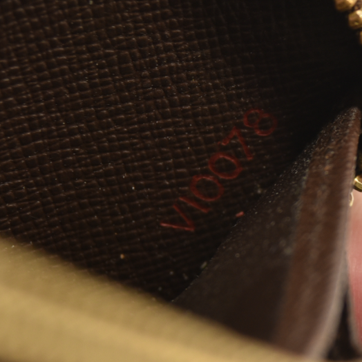 Louis Vuitton  Damier Ebene Zippy Wallet VI0078