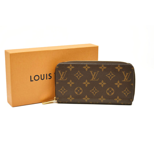 Louis Vuitton  Monogram Zippy Wallet Rose Ballerine CA5119