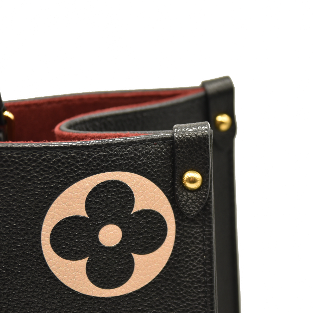 Louis Vuitton  Empreinte Monogram BiColor Giant Onthego MM Black Beige DU3250