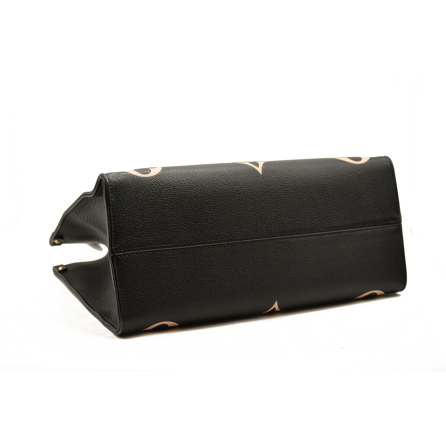 Louis Vuitton  Empreinte Monogram BiColor Giant Onthego MM Black Beige DU3250