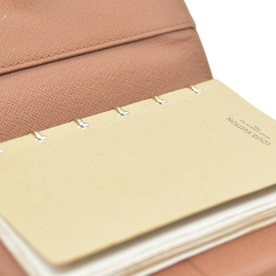 Louis Vuitton Monogram Agenda PM Notebook Cover Brown CA0938