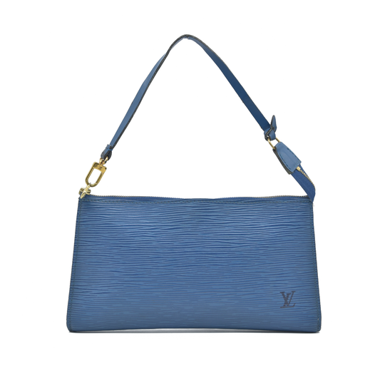 $1560 Louis Vuitton Epi Pochette Accessories Pouch Bag