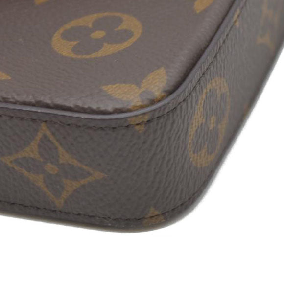 Louis Vuitton  Monogram Pochette Felicie Chain Wallet Fuchsia NM RFID