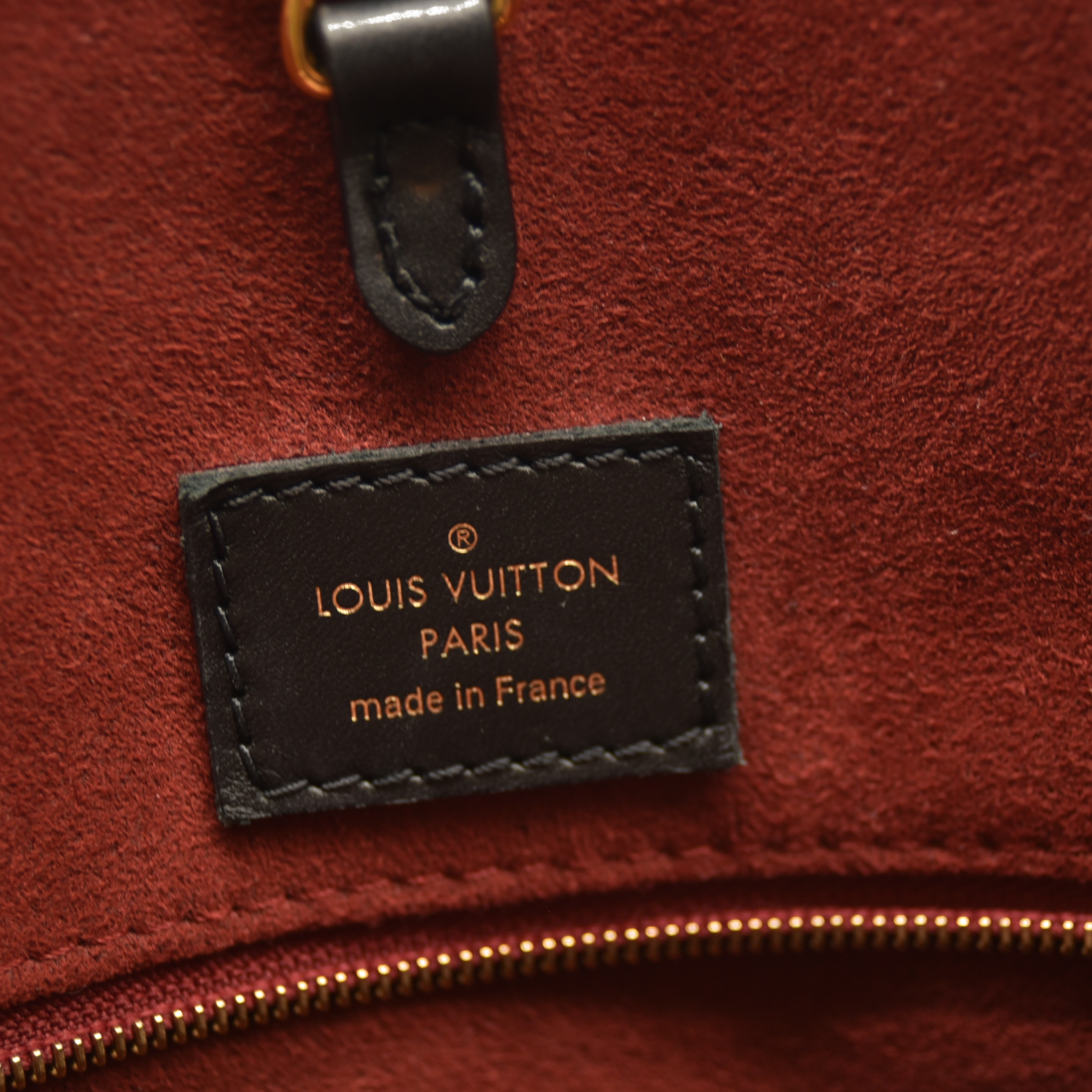 Louis Vuitton  Empreinte Monogram BiColor Giant Onthego MM Black Beige DU3250