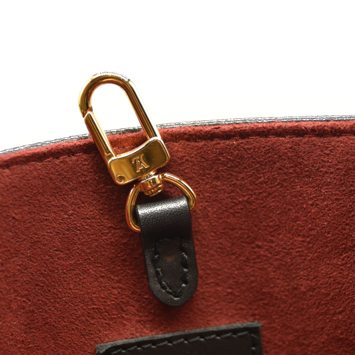 Louis Vuitton  Empreinte Monogram BiColor Giant Onthego MM Black Beige DU3250