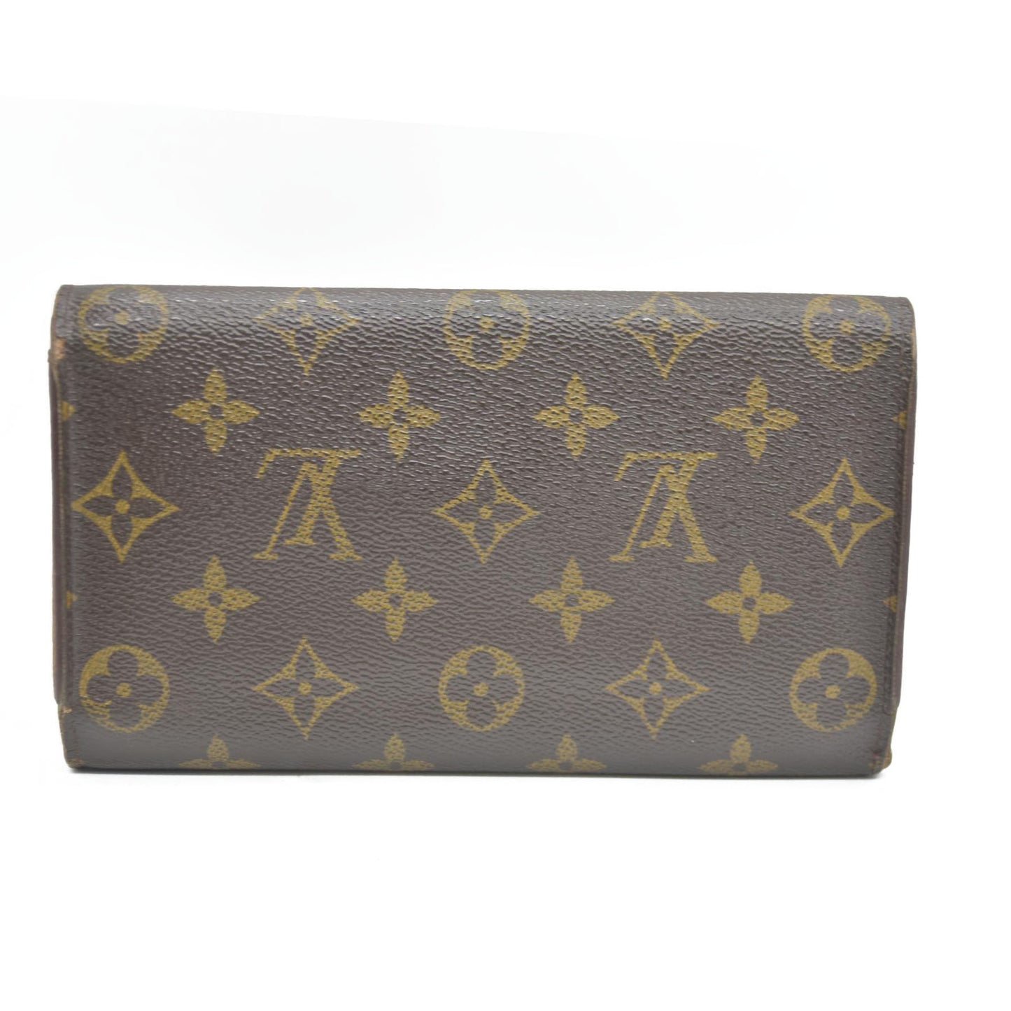 Louis Vuitton Monogram Porte Tresor International Trifold Long Wallet CA1924