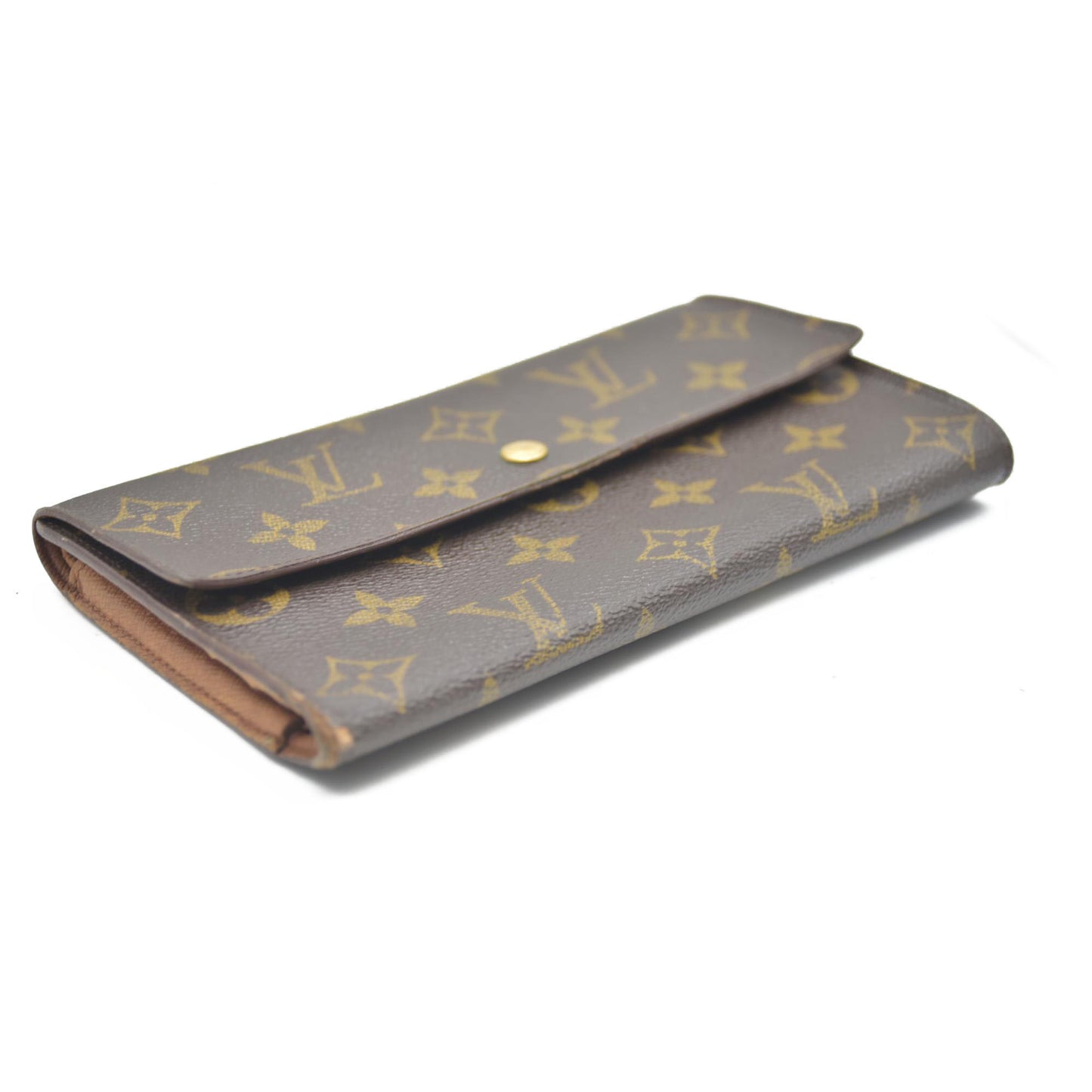 Louis Vuitton Monogram Porte Tresor International Trifold Long Wallet CA1924