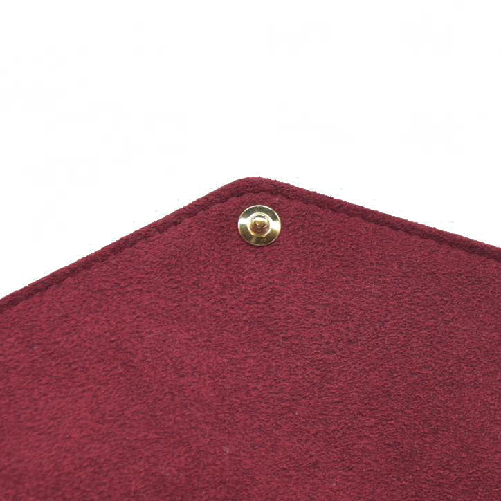 Louis Vuitton  Monogram Pochette Felicie Chain Wallet Fuchsia NM RFID