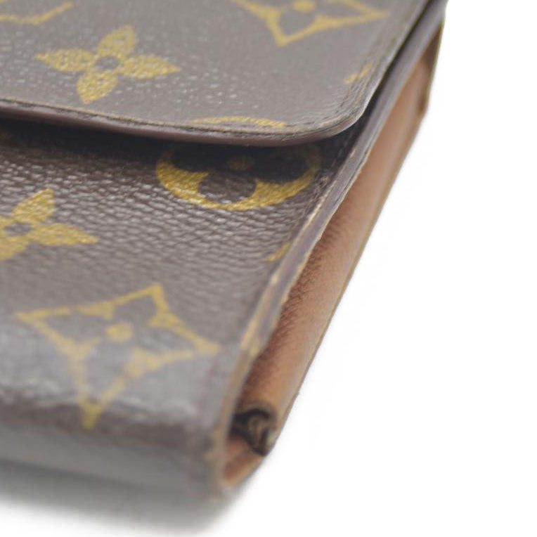 Louis Vuitton Monogram Porte Tresor International Trifold Long Wallet CA1924