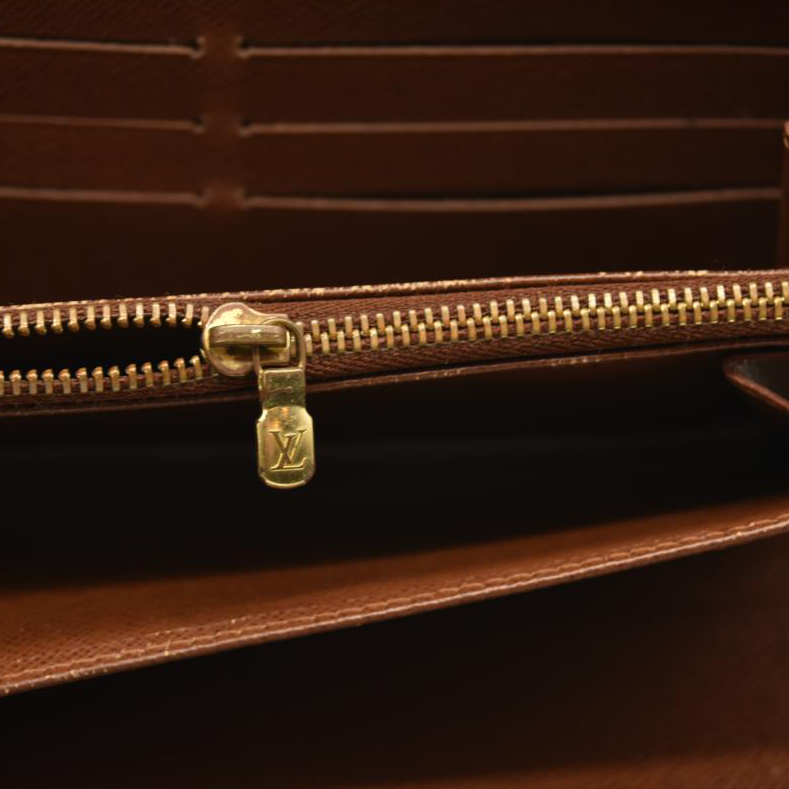 LOUIS VUITTON Monogram Zippy Organizer Wallet VI0076