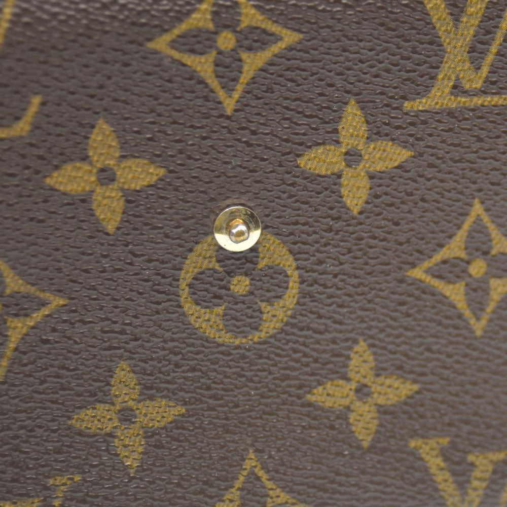 Louis Vuitton Monogram Porte Tresor International Trifold Long Wallet CA1924