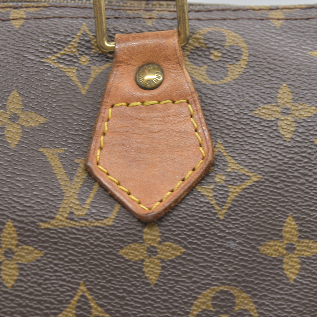 $1600 Louis Vuitton Speedy 30 Hand Bag Monogram Brown SP0937 1997