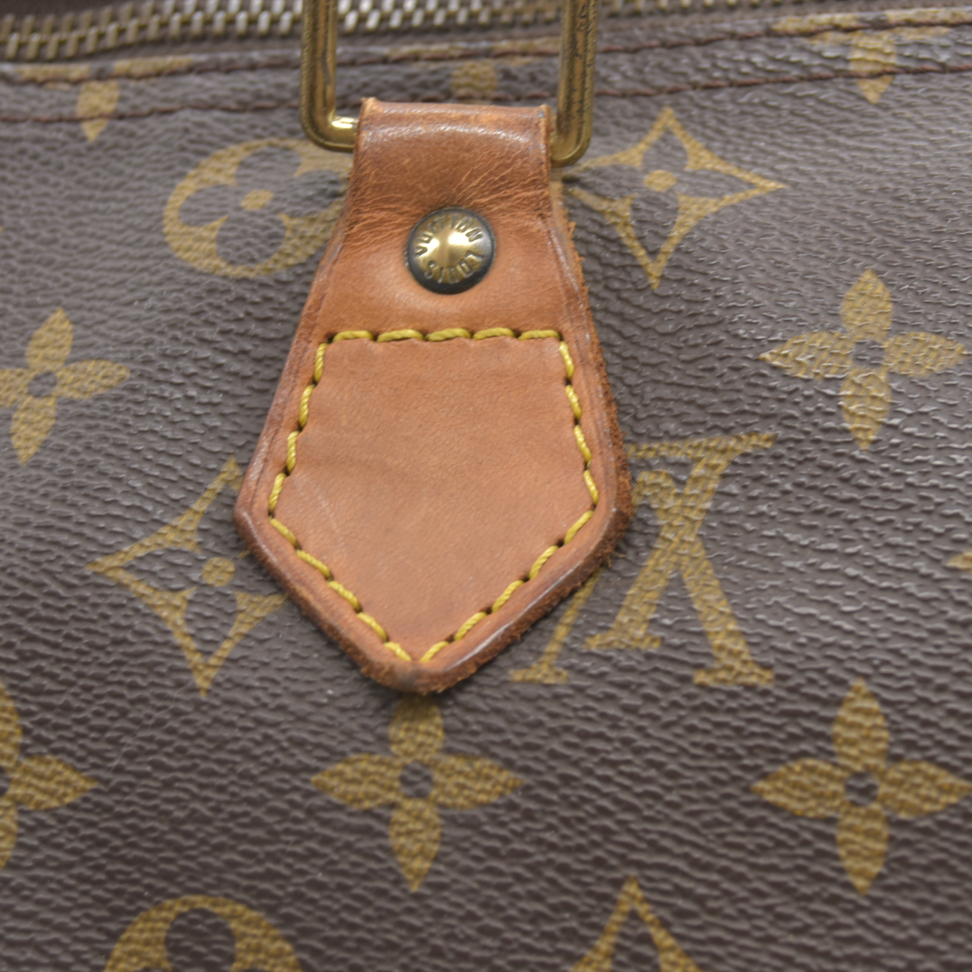 $1600 Louis Vuitton Speedy 30 Hand Bag Monogram Brown SP0937 1997