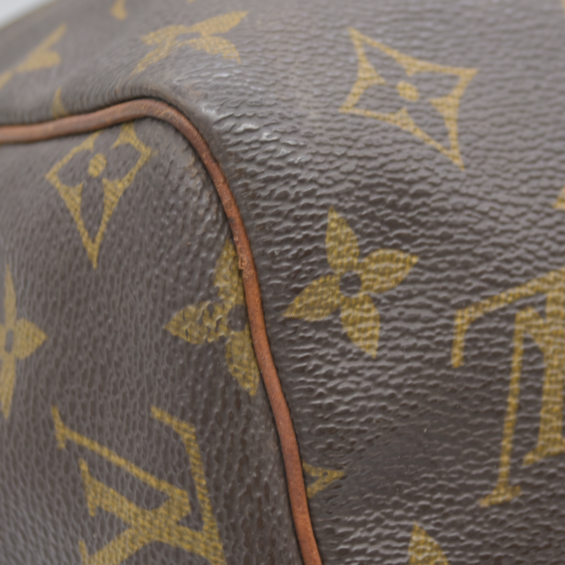 $1600 Louis Vuitton Speedy 30 Hand Bag Monogram Brown SP0937 1997