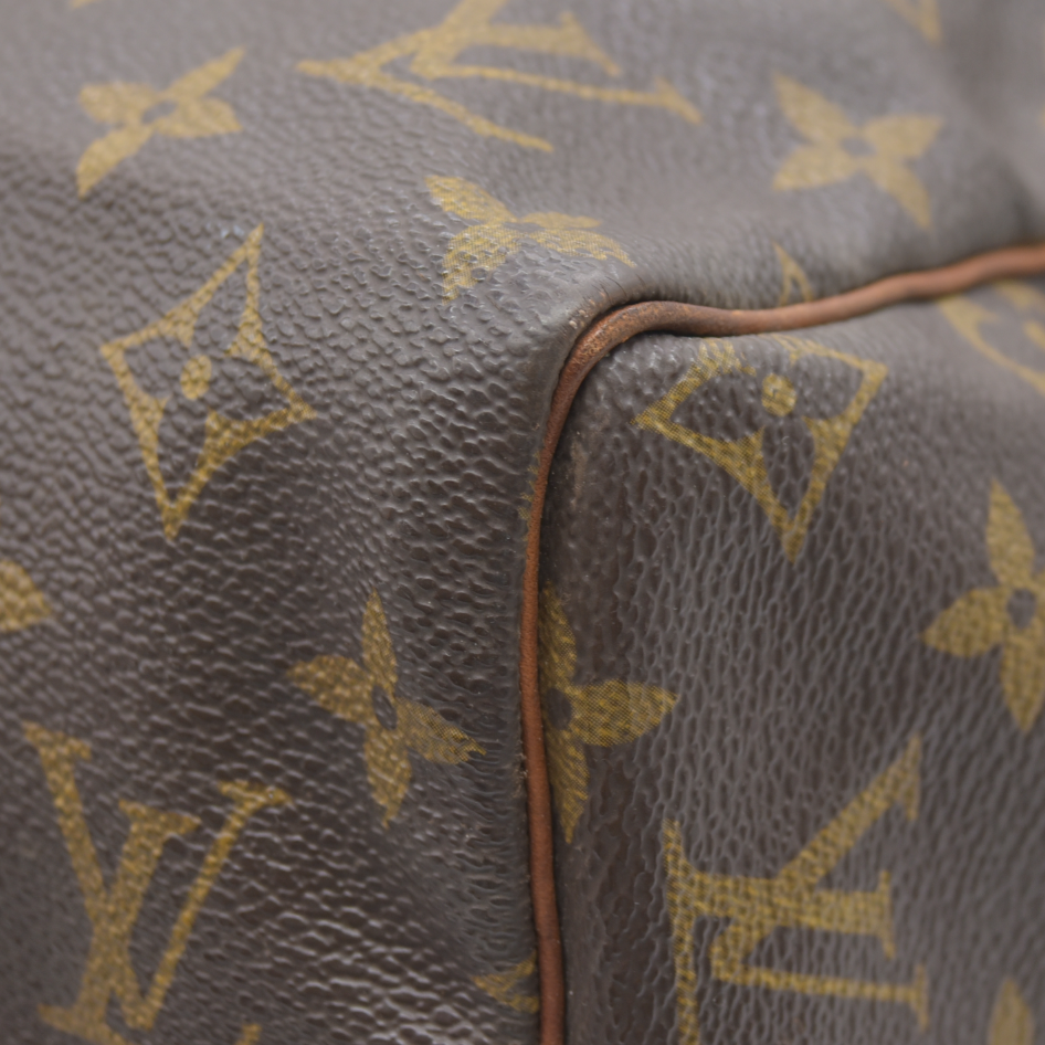 $1600 Louis Vuitton Speedy 30 Hand Bag Monogram Brown SP0937 1997