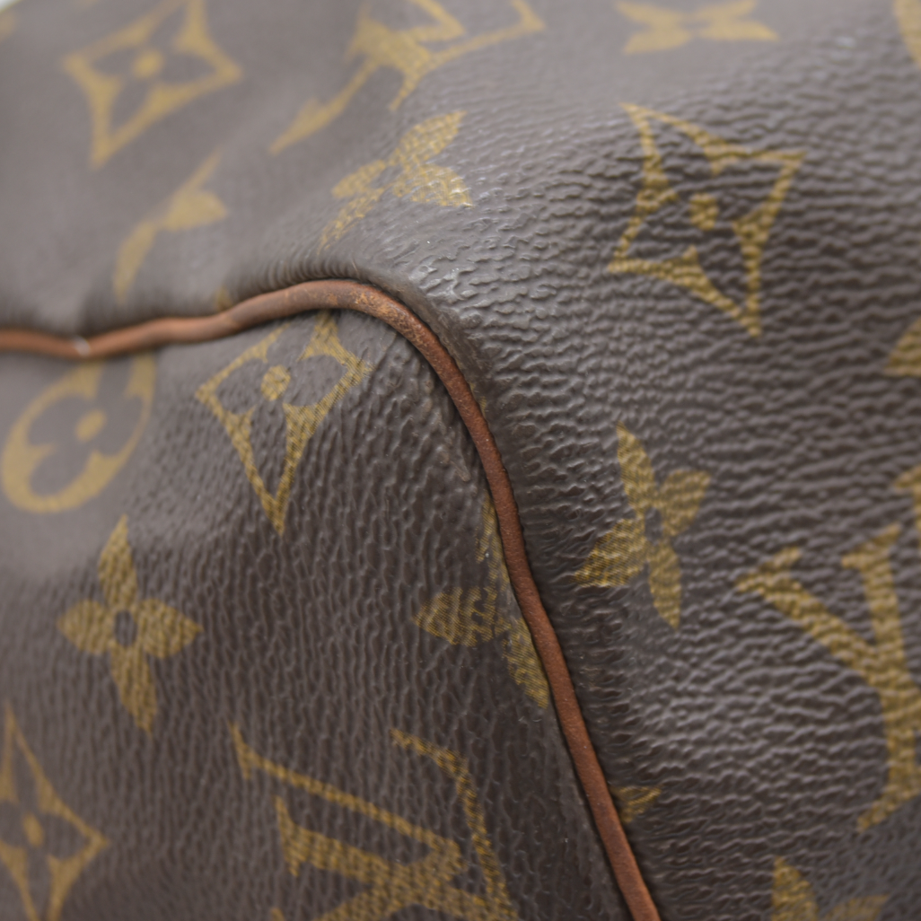 $1600 Louis Vuitton Speedy 30 Hand Bag Monogram Brown SP0937 1997