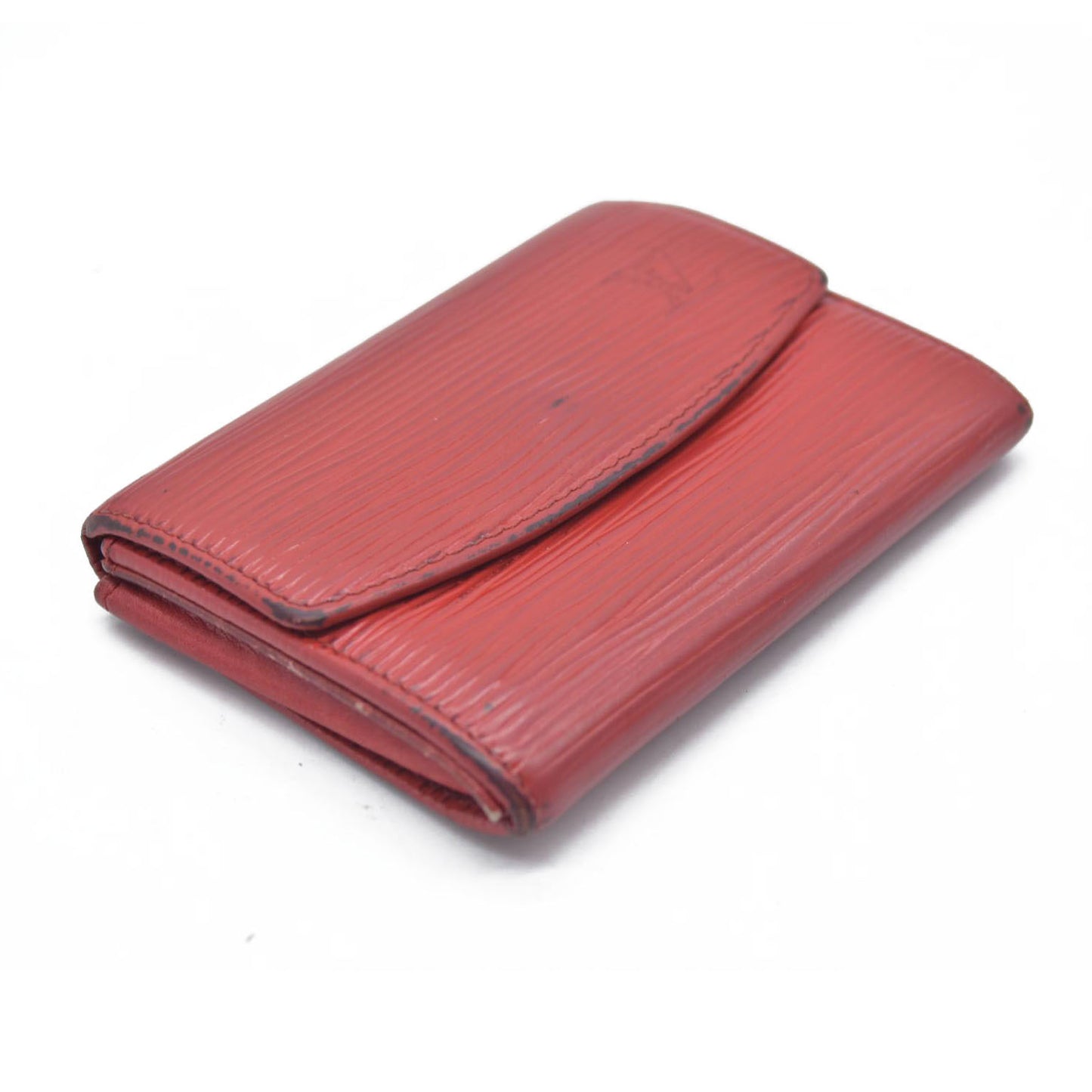 $345 Louis Vuitton Red Epi Coin Pouch