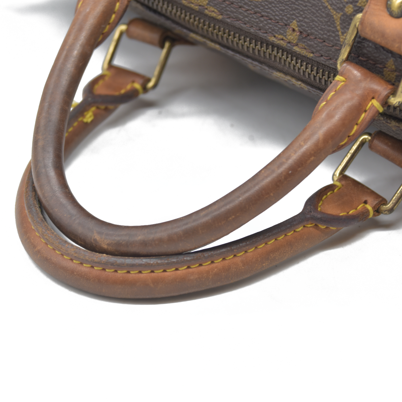 $1600 Louis Vuitton Speedy 30 Hand Bag Monogram Brown SP0937 1997