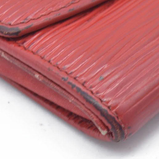 $345 Louis Vuitton Red Epi Coin Pouch