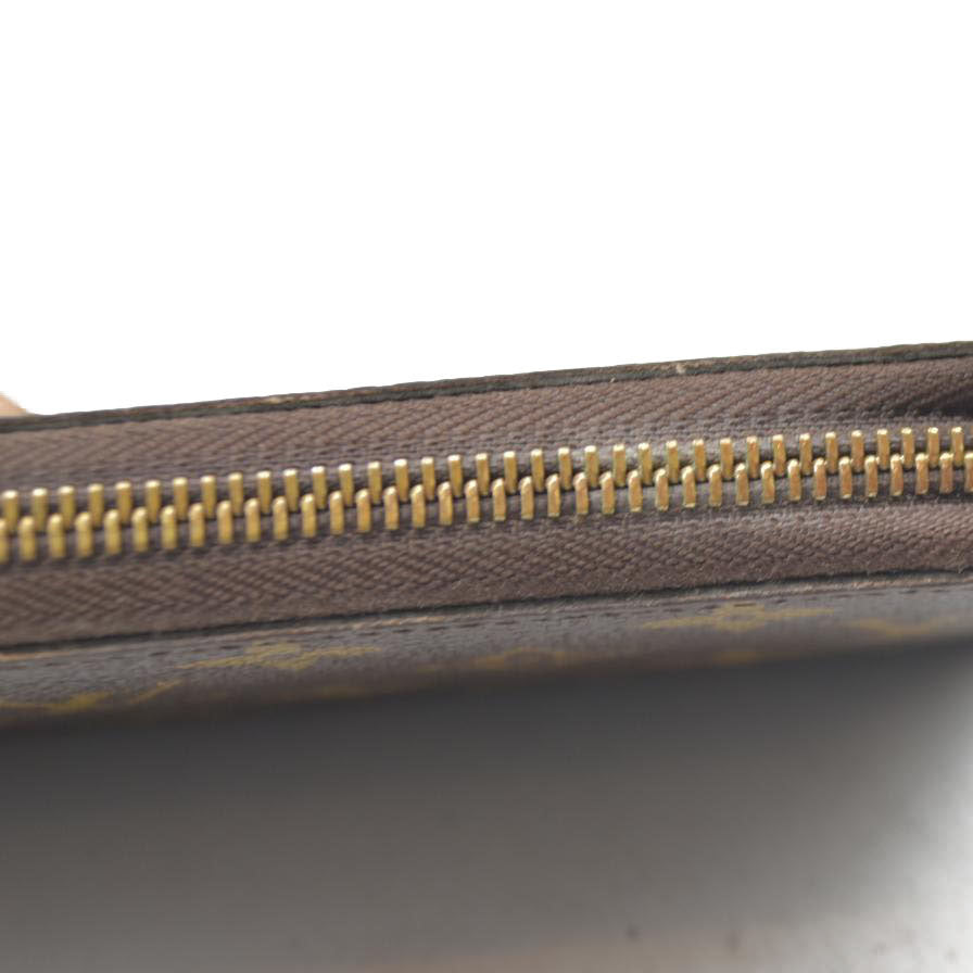 Louis Vuitton Zippy Zip Around Long Wallet Purse Brown SP2152