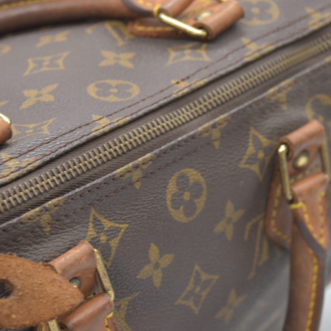 $1600 Louis Vuitton Speedy 30 Hand Bag Monogram Brown SP0937 1997