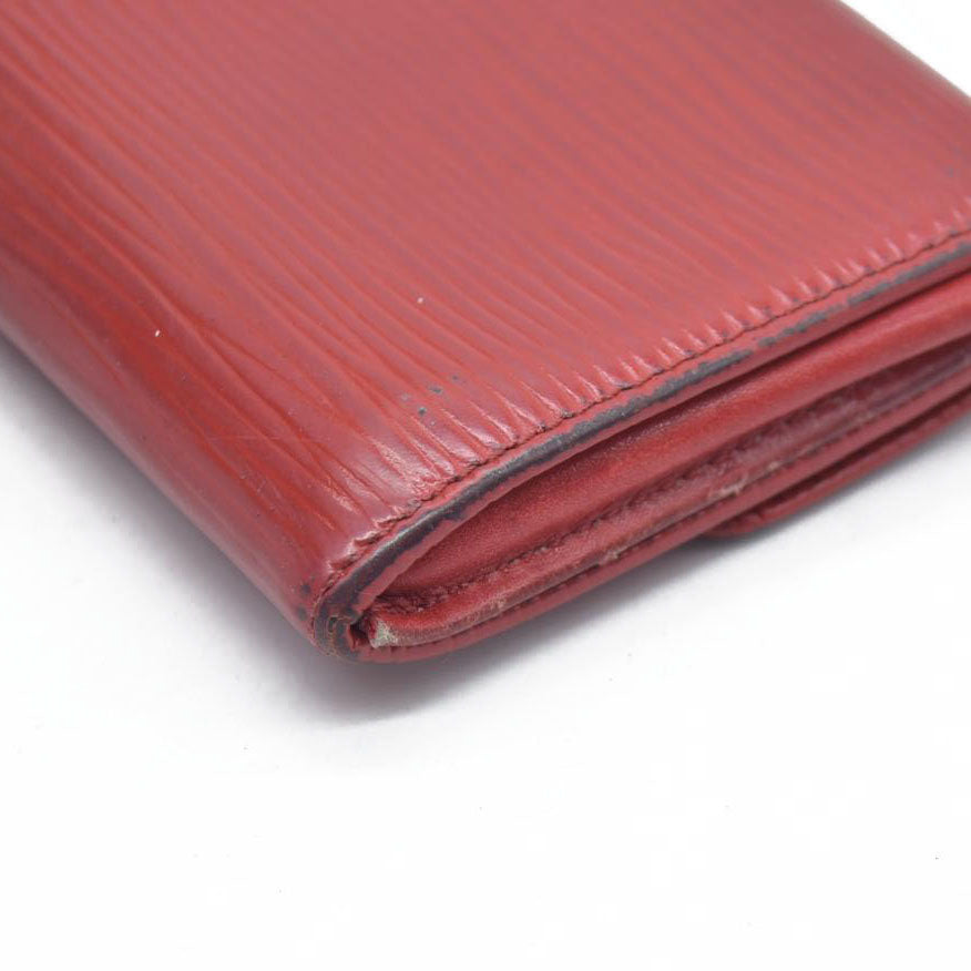 $345 Louis Vuitton Red Epi Coin Pouch