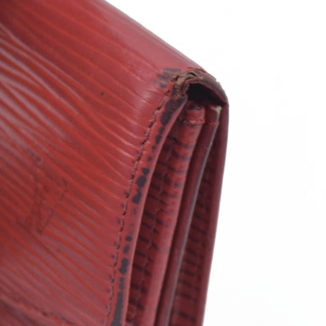 $345 Louis Vuitton Red Epi Coin Pouch