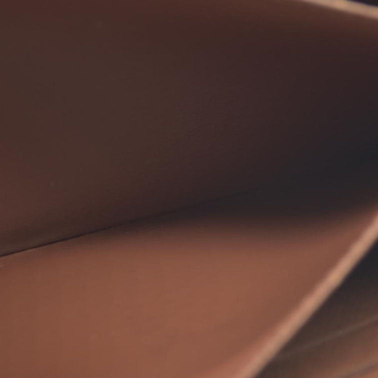 Louis Vuitton Zippy Zip Around Long Wallet Purse Brown SP2152