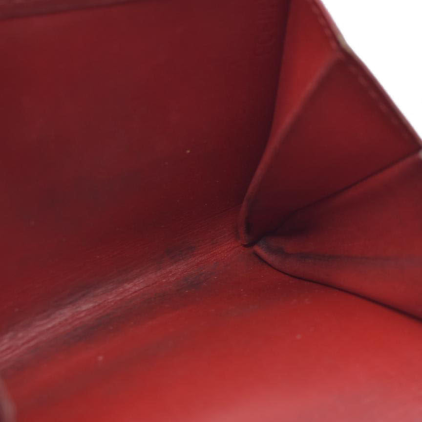 $345 Louis Vuitton Red Epi Coin Pouch