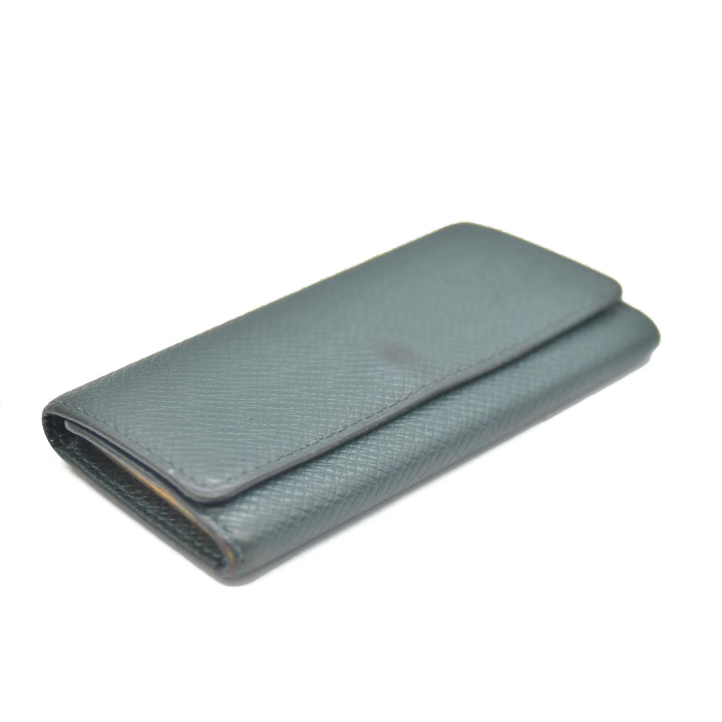 Louis Vuitton Taiga Leather Multicles 4 Ring Key Case Epicea CA1918