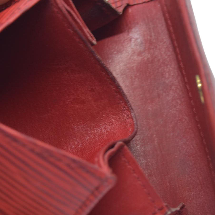 $345 Louis Vuitton Red Epi Coin Pouch