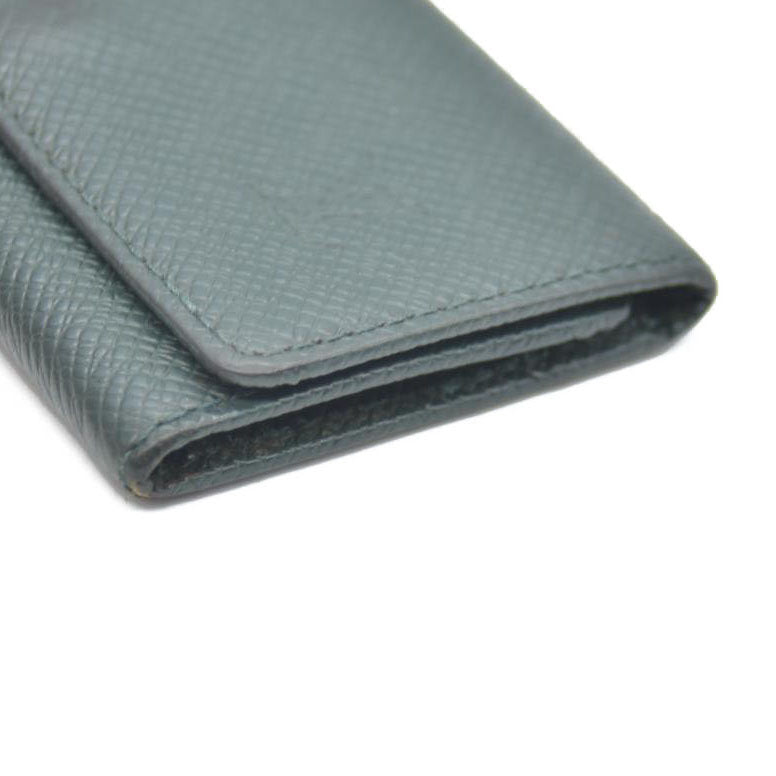 Louis Vuitton Taiga Leather Multicles 4 Ring Key Case Epicea CA1918