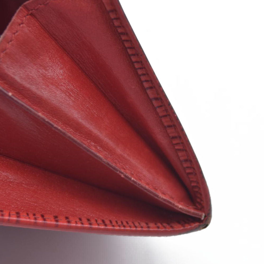 $345 Louis Vuitton Red Epi Coin Pouch