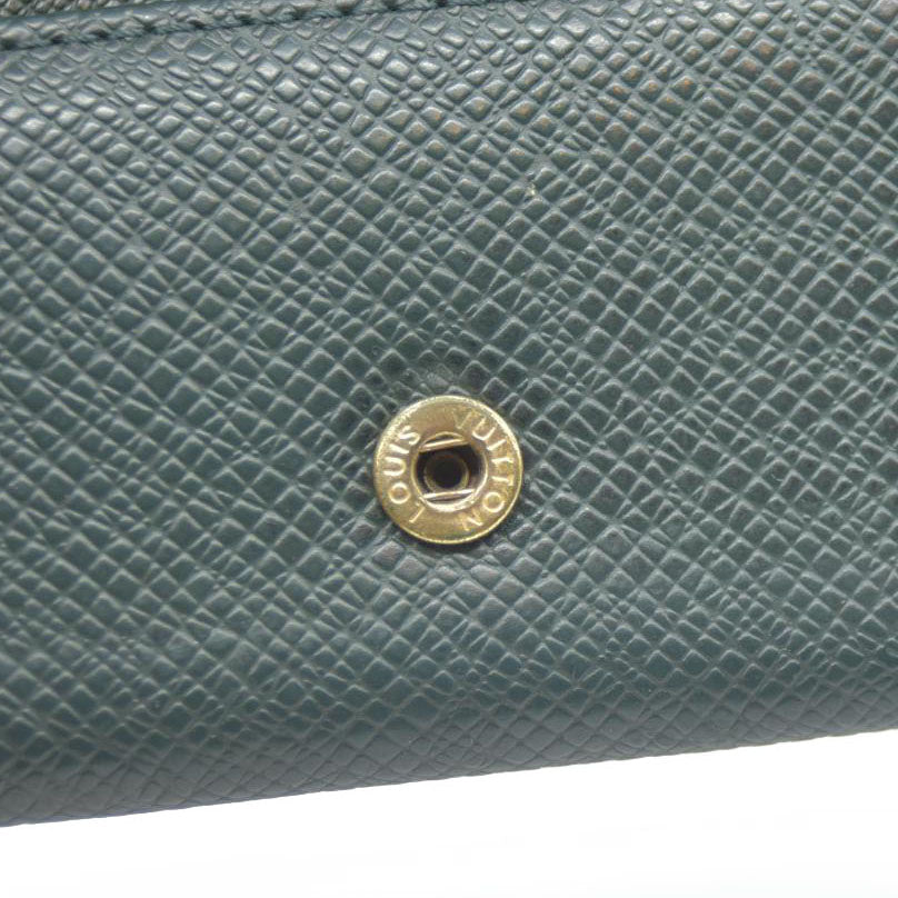 Louis Vuitton Taiga Leather Multicles 4 Ring Key Case Epicea CA1918